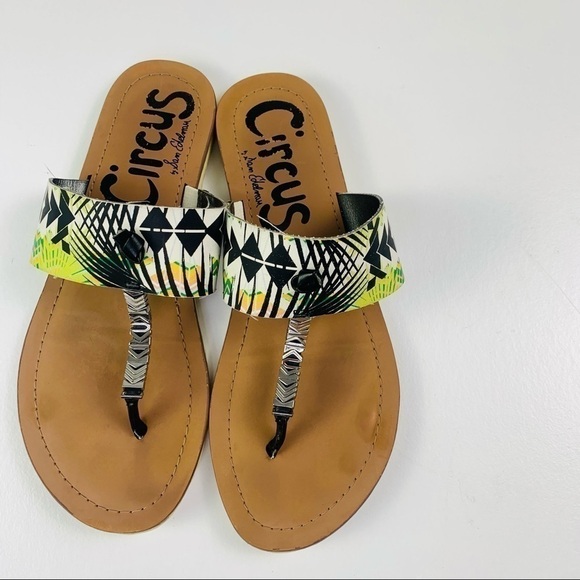 Circus By Sam Edelman Saxon Lime Women Sandals Size 6.5 - Picture 1 of 7